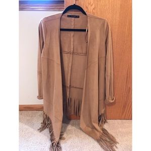 LONG FRINGE JACKET